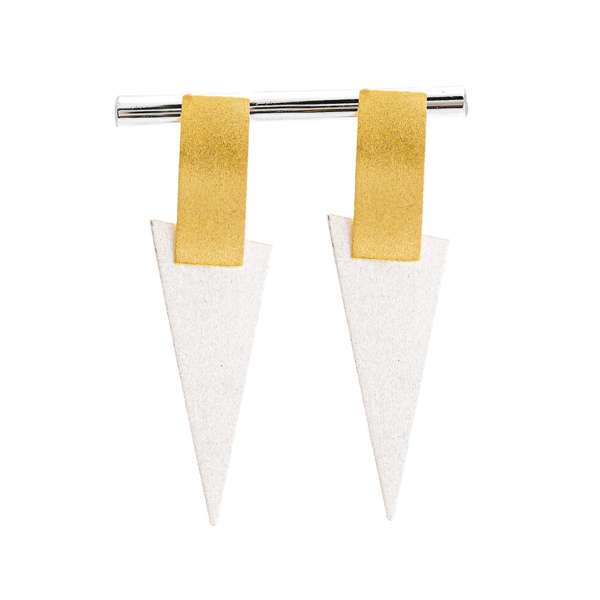 Pendientes Geométricos Gold